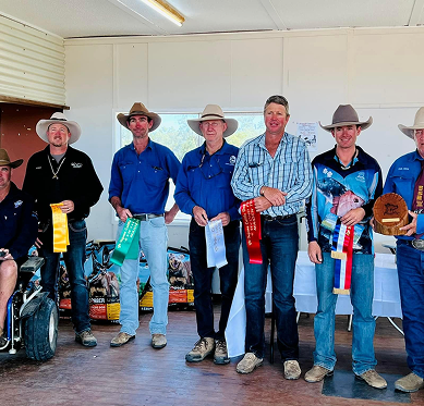 Honours recipients at club event